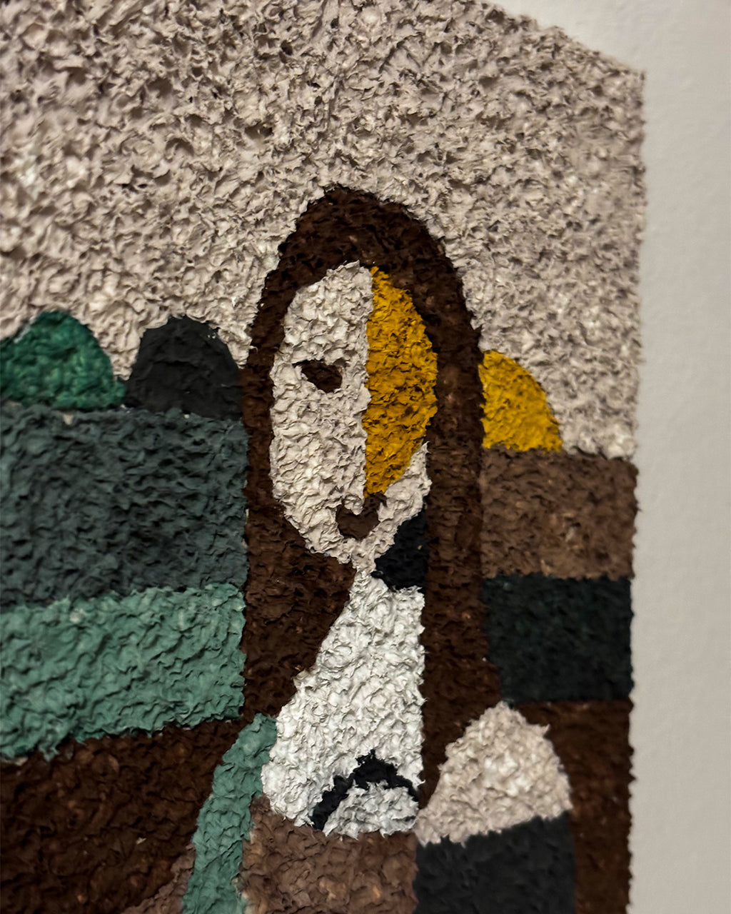 Χειροποίητο πορτρέτο χαρτοπολτού